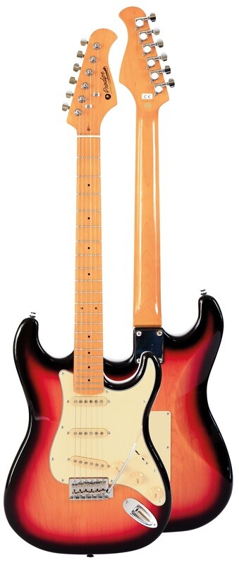 GUITARRA ELECTRICA PRODIPE SERIE ST80-MA STRATOCASTER SUNBURST