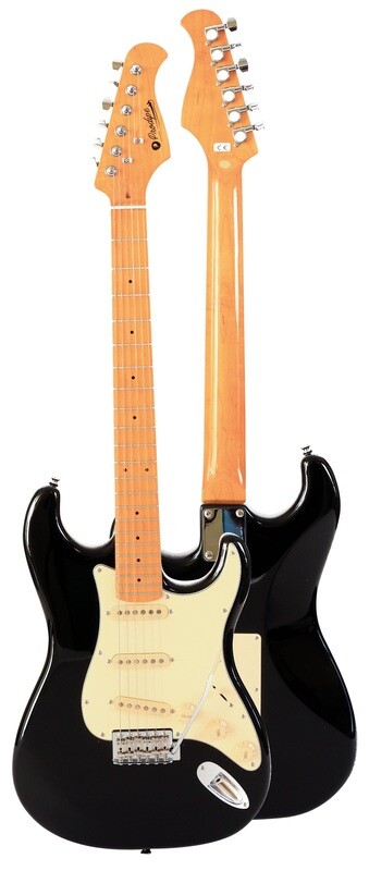 GUITARRA ELECTRICA PRODIPE SERIE ST80-MA STRATOCASTER BLACK