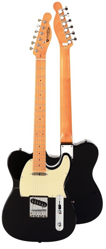 GUITARRA ELECTRICA PRODIPE SERIE TC80-MA TELECASTER NEGRA