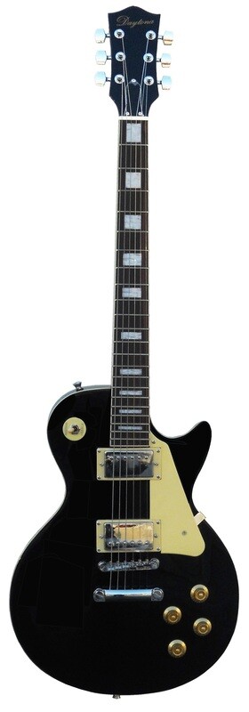 GUITARRA ELECTRICA TIPO LES PAUL DAYTONA LP02BK NEGRA