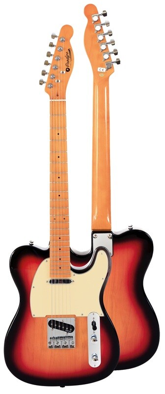 GUITARRA ELECTRICA PRODIPE SERIE TC80-MA TELECASTER SUNBURST