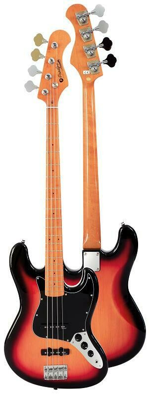 BAJO PRODIPE SERIE JB80-MA PRECISION JAZZ BASS SUNBURST