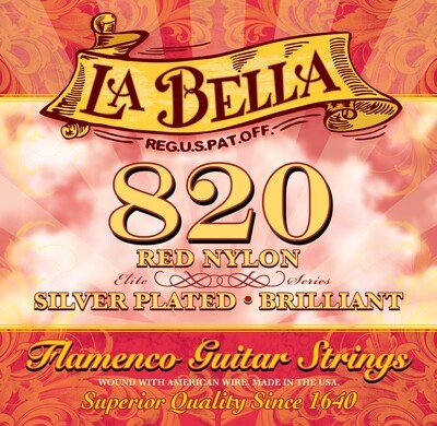 Cuerda Cuerda "LA BELLA" 820 JGO.