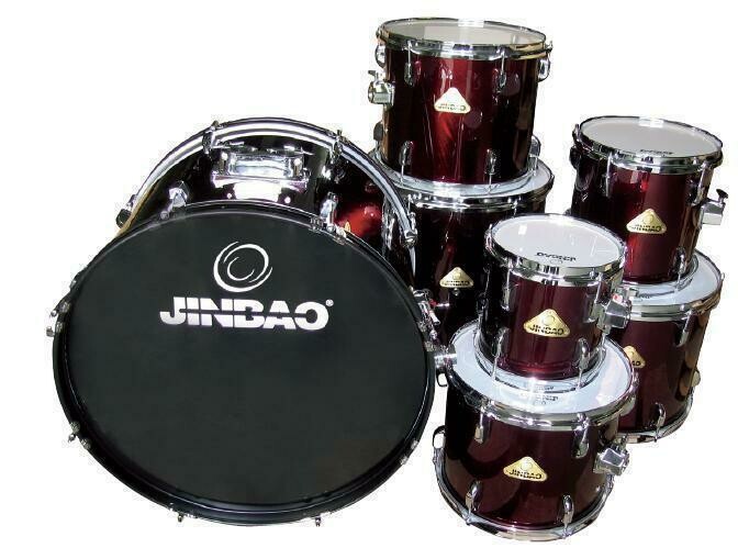 TOM-TOM JINBAO DE 12 X 10 NEGRO