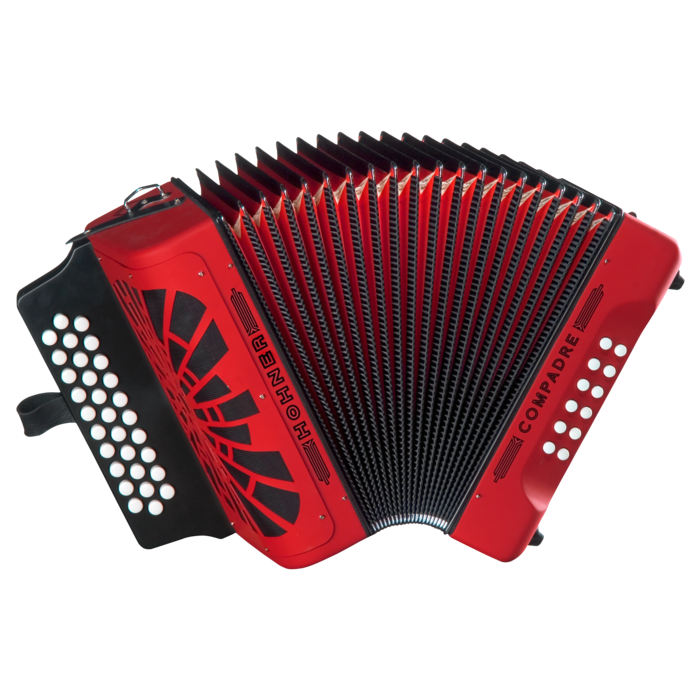 HOHNER Compadre SOL-DO-FA Rojo