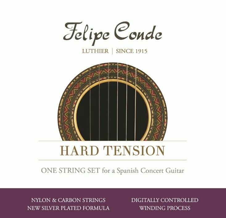 Cuerdas de Nylon y Carbono "Felipe Conde" - Tensión Fuerte