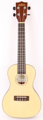 UKELELE CONCIERTO DE KALA SERIE VIAJE TAPA MACIZA