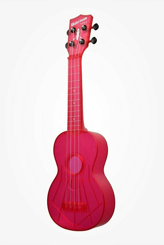 UKELELE WATERMAN ROSA TRANSPARENTE