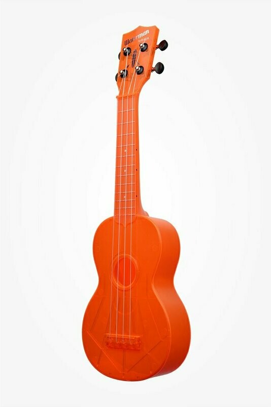 UKELELE WATERMAN NARANJA TRANSPARENTE