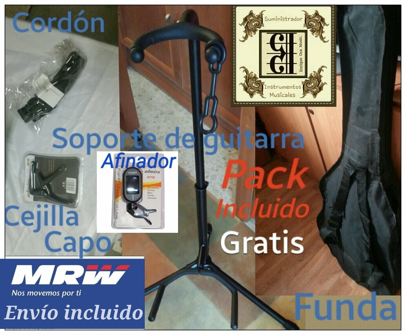 PACK  ADMIRA TRIANA brillo CON ACCESORIOS