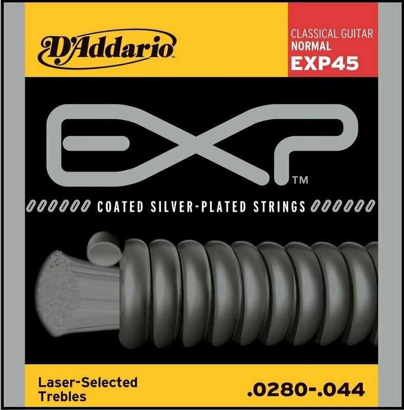 JUEGO DE CUERDAS PARA GUITARRA CLASICA D'ADDARIO EXP45