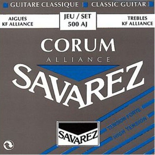 JUEGO DE CUERDAS PARA GUITARRA CLASICA ALLIANCE AZUL SAVAREZ