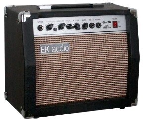 AMPLIFICADOR PARA GUITARRA EK AUDIO DE 20W