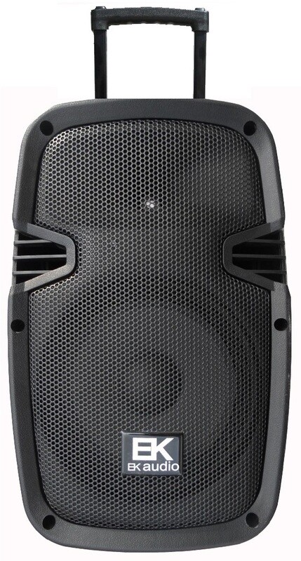 COLUMNA ACTIVA EK AUDIO PORTATIL DE 15 CON BATERIA RECARGABLE