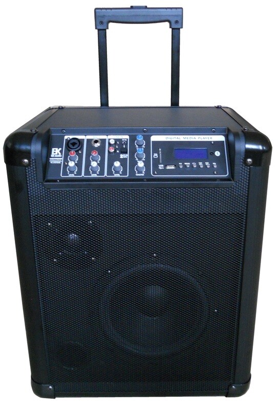 AMPLIFICADOR TROLLEY CON BATERIA EK M07PB8