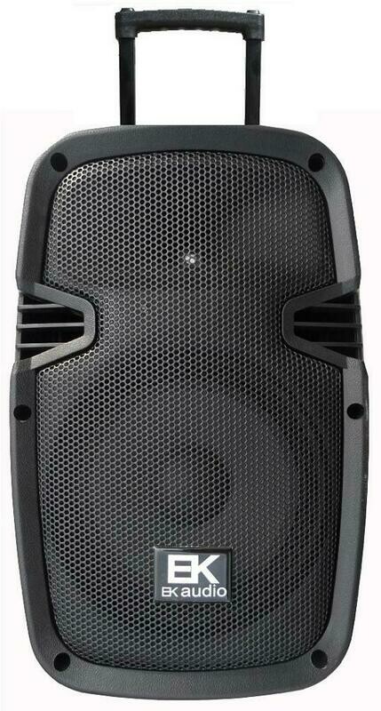 COLUMNA ACTIVA EK AUDIO PORTATIL DE 12 CON BATERIA RECARGABLE