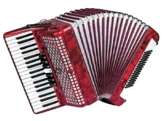 ACORDEON ESTRELLA 37/96 ROJO