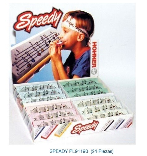 EXPOSITOR DE ARMONICAS HOHNER SPEEDY 24 UNIDADES