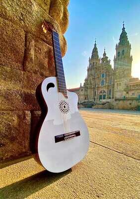 Guitarra artesana ECF CATEDRAL z estrecha catedral