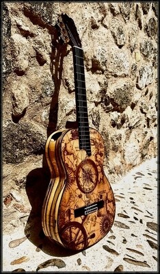 Guitarra artesana hecha a mano exclusiva