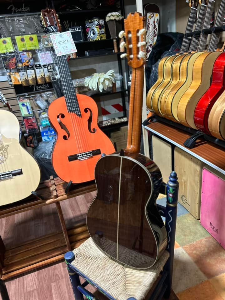 Guitarras Artesanas Antonio de Toledo F17 fishman Palosanto