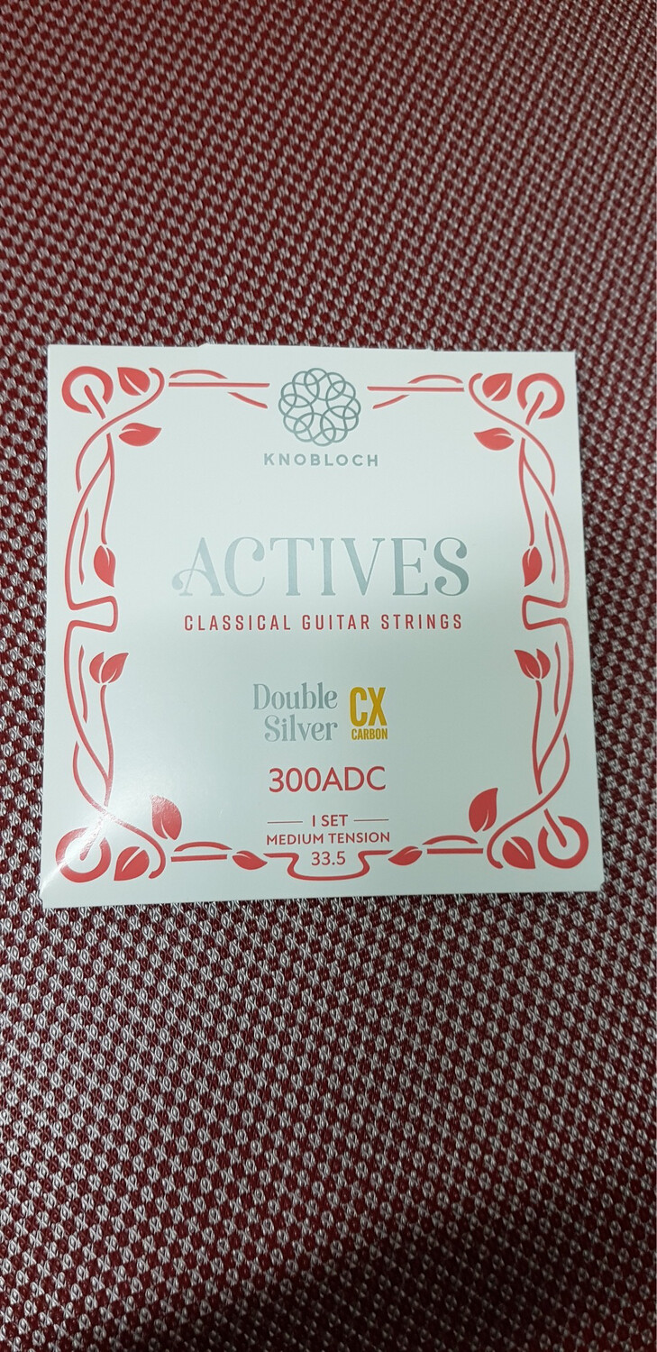 Juego de cuerdas knobloch active tensión media carbono