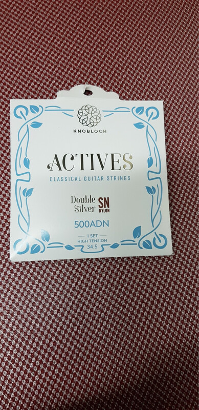 Juego de cuerdas knobloch active tensión alta nylon