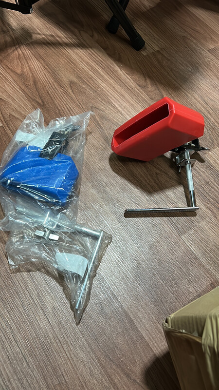 Pareja de Block con soportes a caja