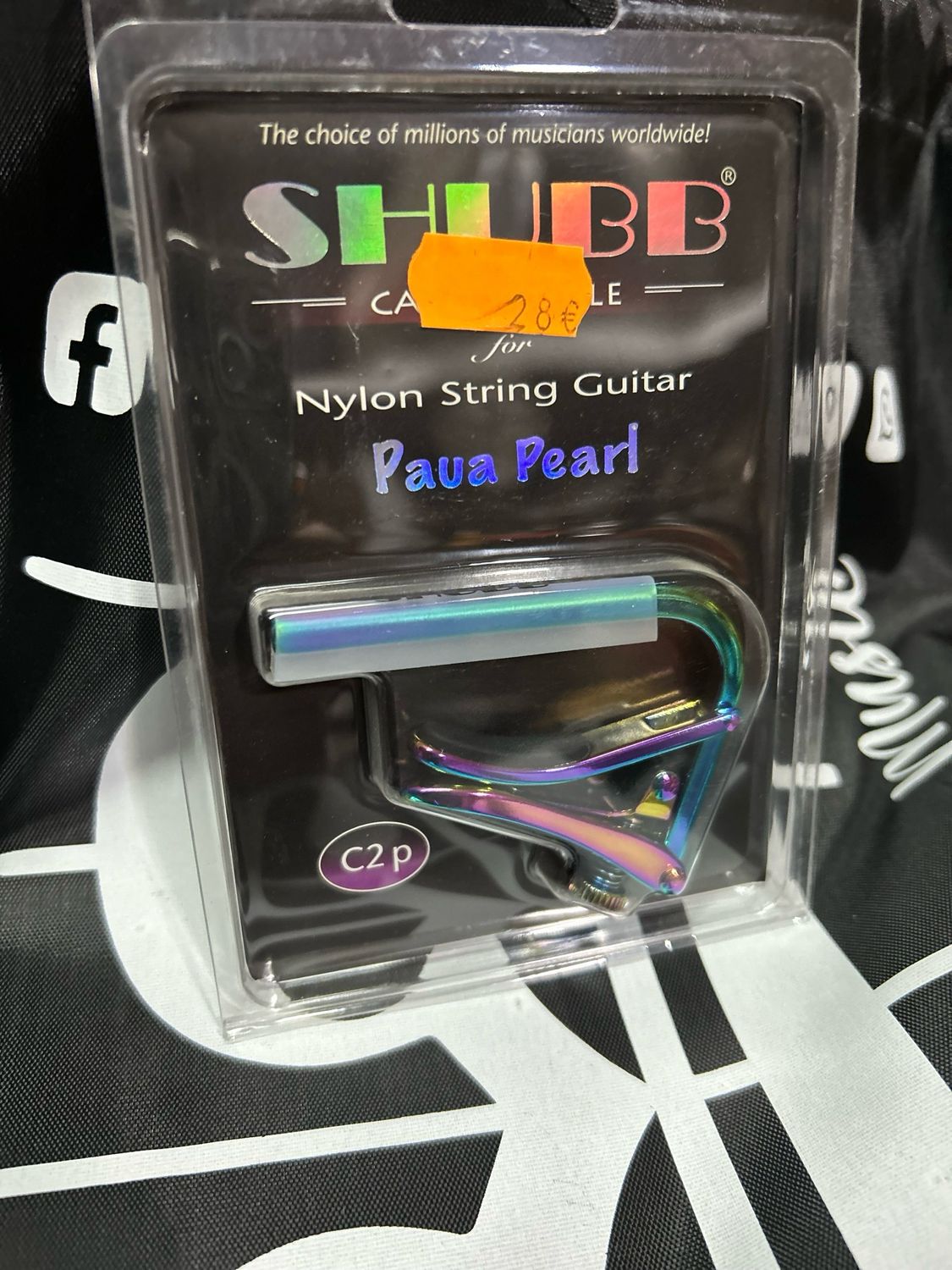 Cejilla Shubb Paua Pearl  c2p