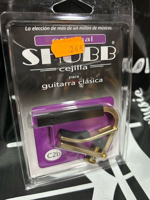 Cejilla Shubb C2b dorado