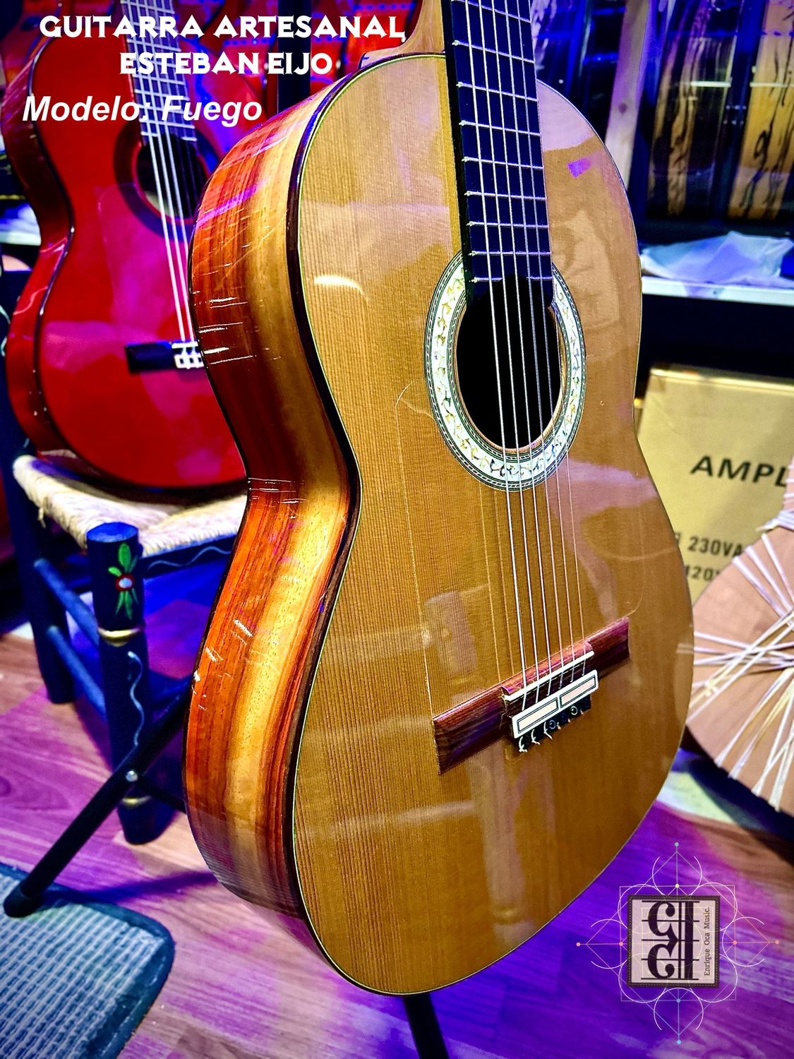 Guitarra artesanal flamenca Esteban Eijo Guitarra artesanal flamenca Esteban Eijo