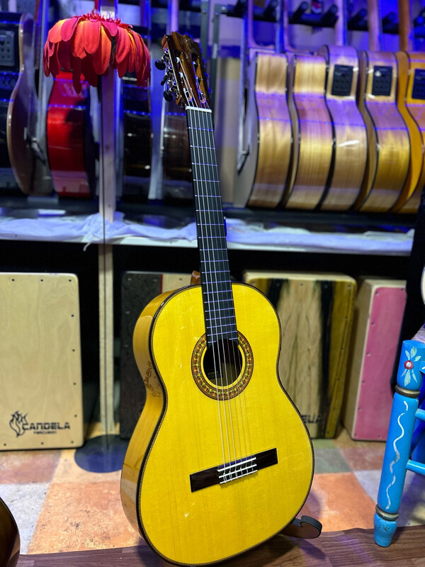 Estuche y Guitarra Antonio de Toledo Flamenca JR7