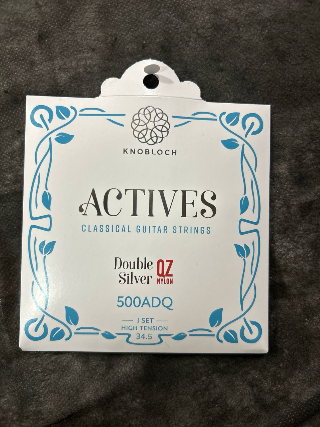 Juego de cuerdas knobloch active tensión alta nylon