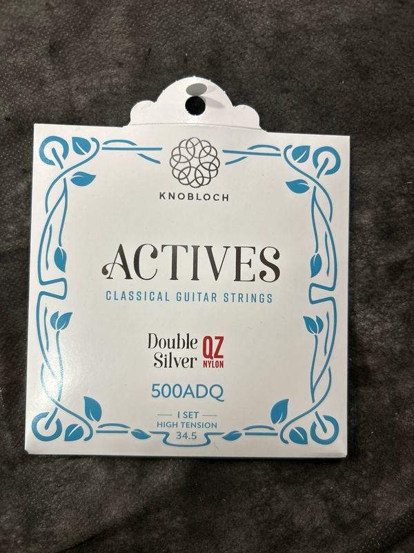Juego de cuerdas knobloch active tensión alta nylon