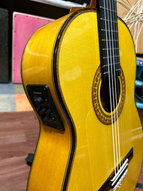 Funda y Guitarra Antonio de Toledo JR7B fishman electrificada