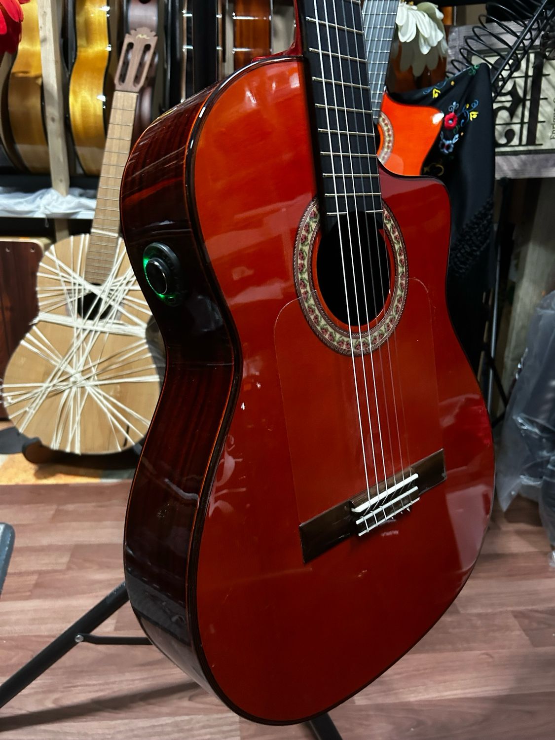 guitarra flamenca Antonio de Toledo 17 palosanto Cuteway os1