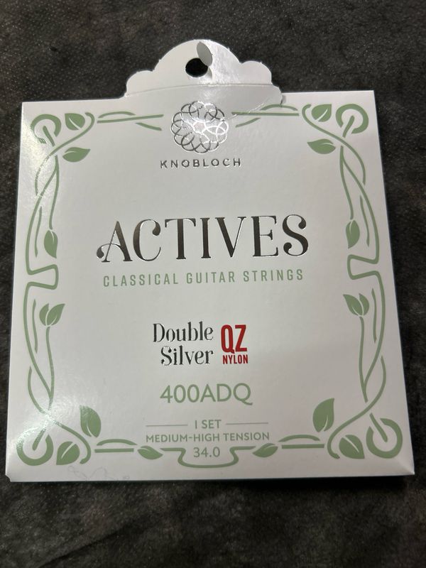 Juego de cuerdas knobloch active tensión media-alta nylon