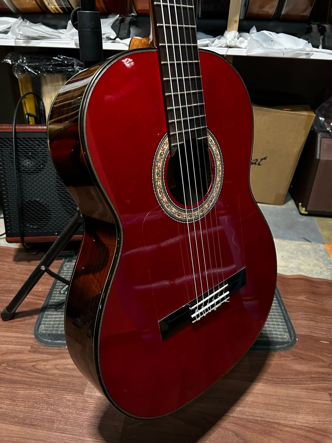 Estuche y guitarra flamenca Mr5