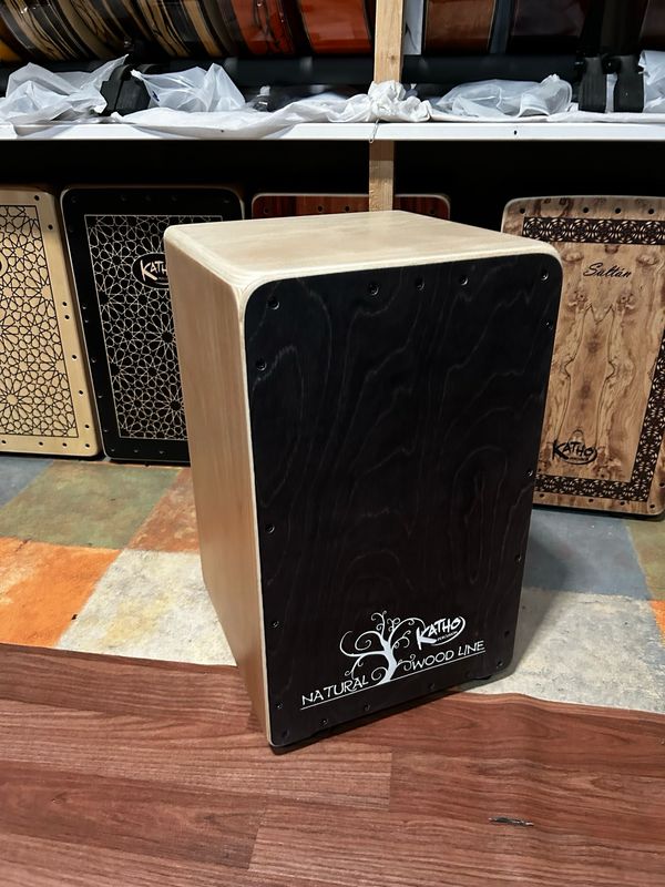 Cajón flamenco wood line