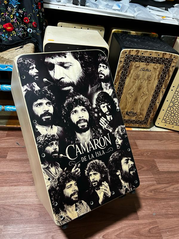 Cajón profesional flamenco personalizado