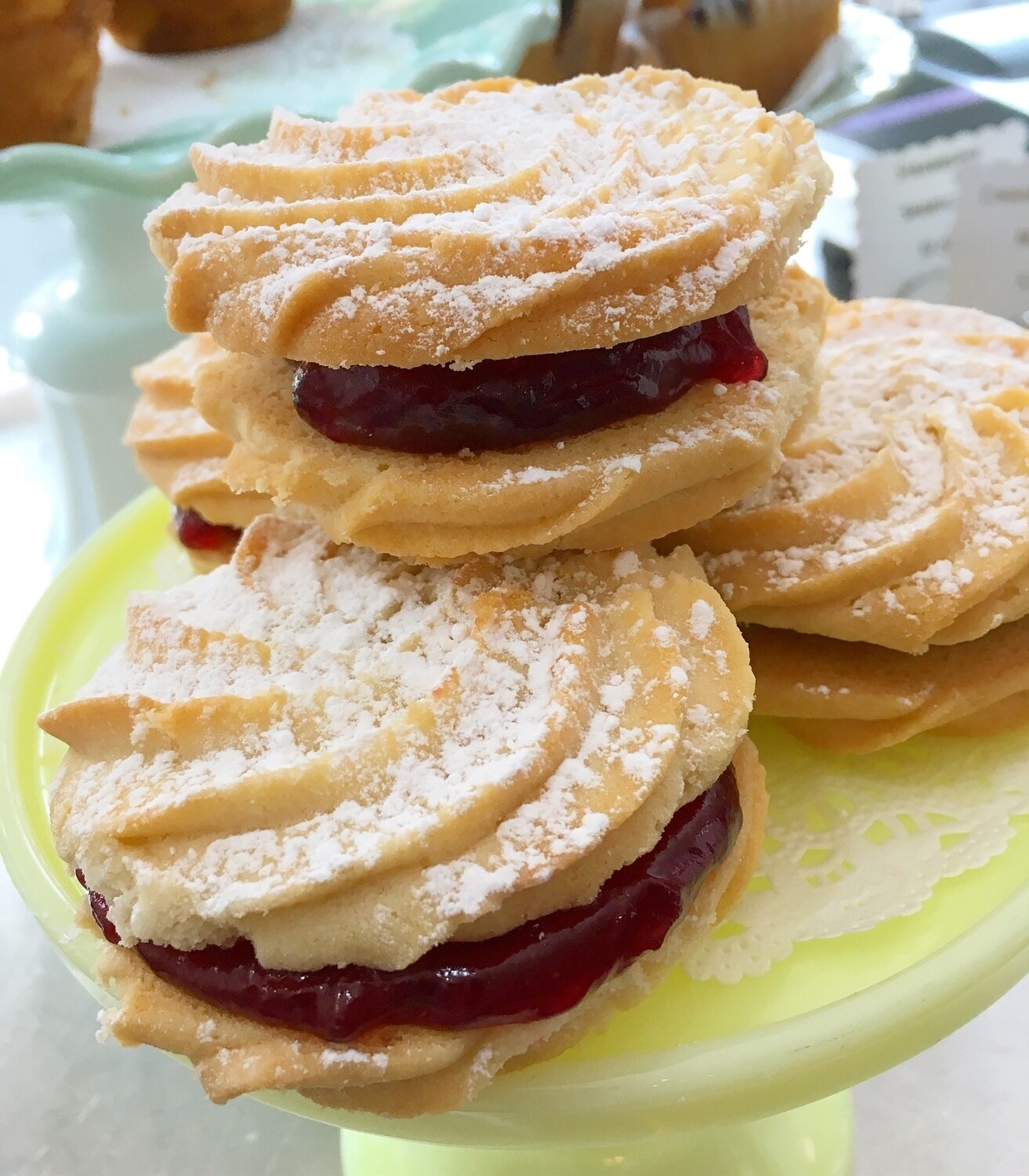 Raspberry Buttah Swirl Cookies | 1/2 dz