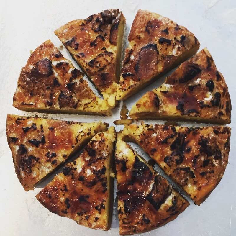 Corn Brûlée Bread Pudding (whole)
