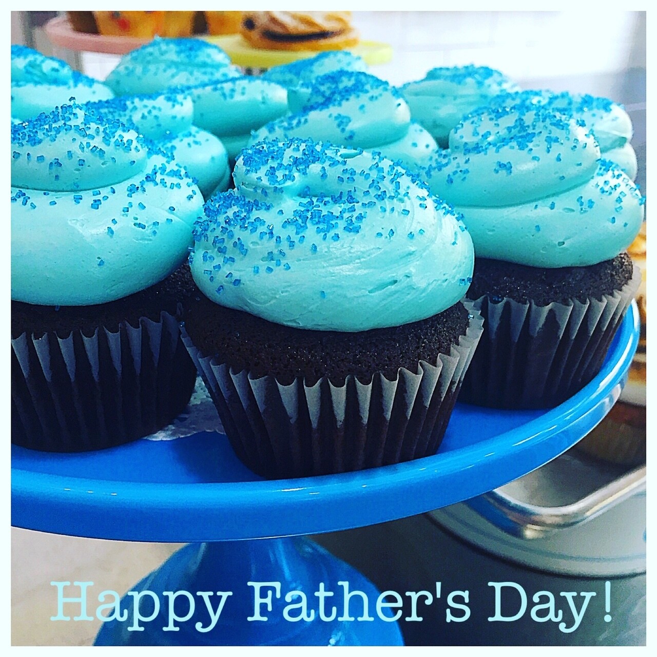 Father’s Day Chocolate Cupcake