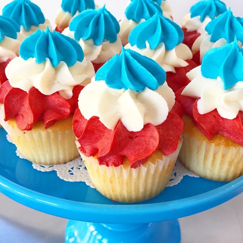 Vanilla Rocket Cupcake