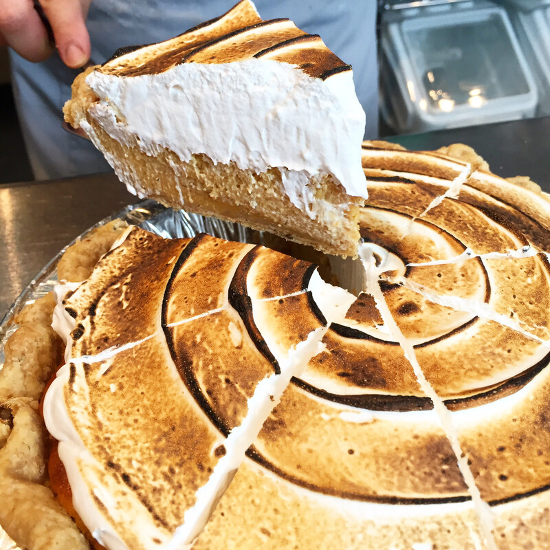 Sweet Potato Soufflé Pie (slice) Sweet Potato Soufflé Pie (slice)