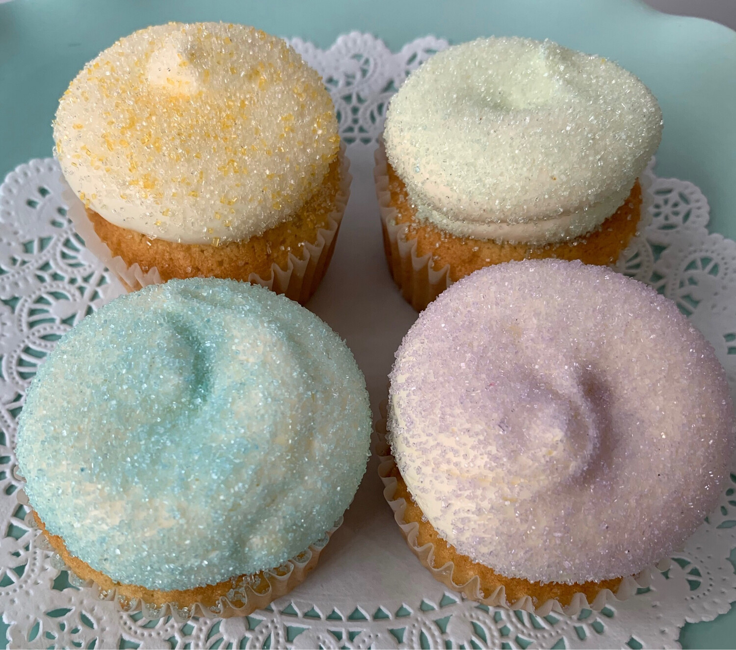 Vanilla Cottontail Cupcake