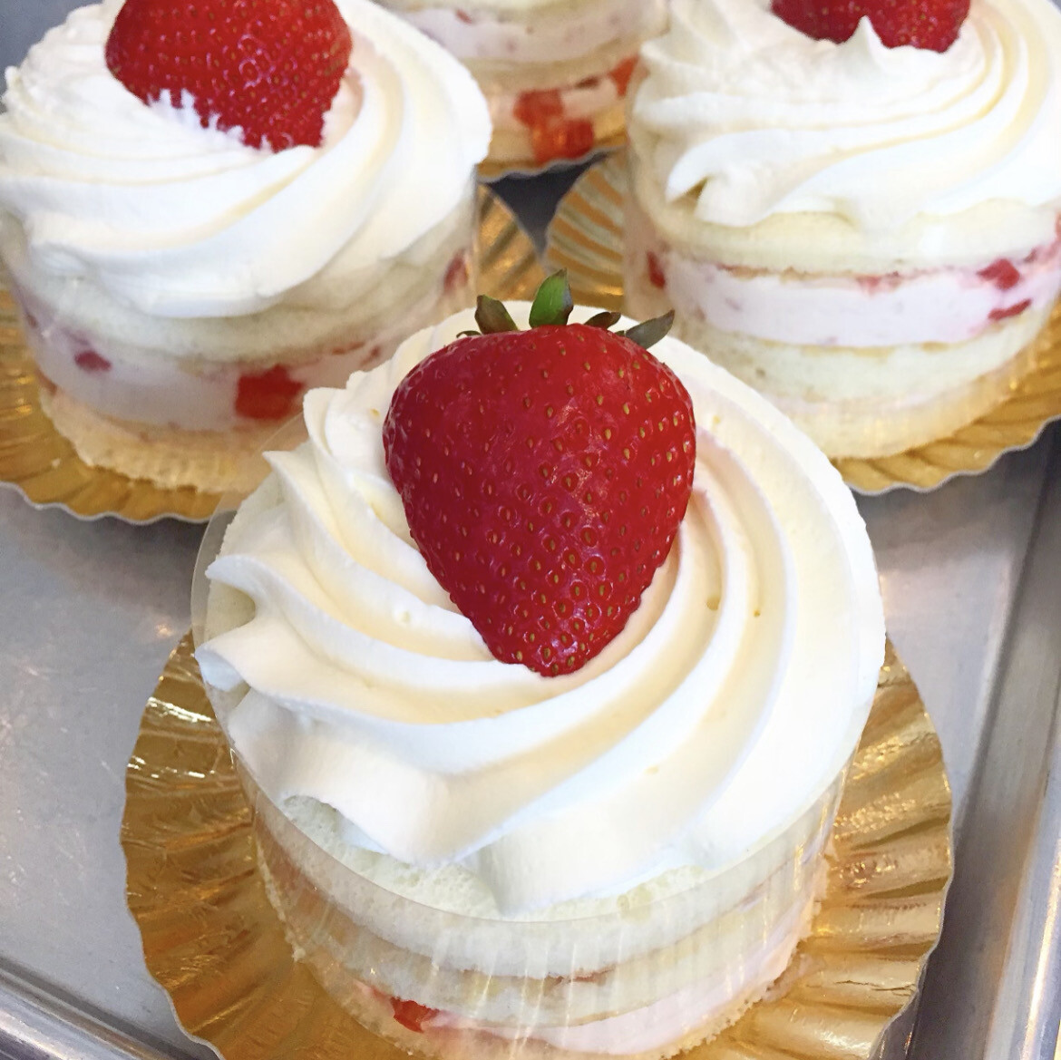 Strawberry Shortcakes | 1/2 dz