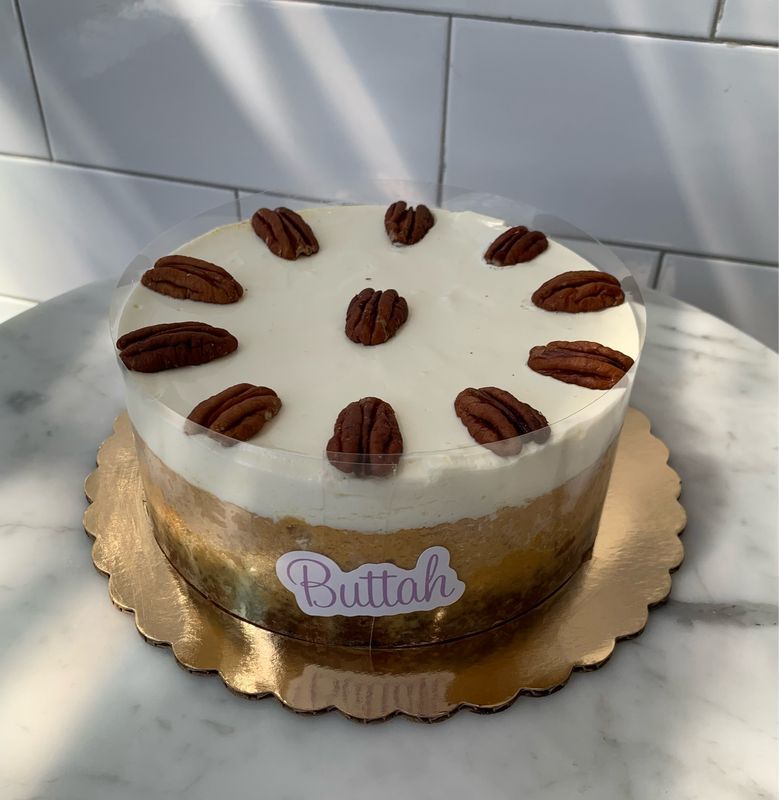 Pumpkin Pecan Cheesecake