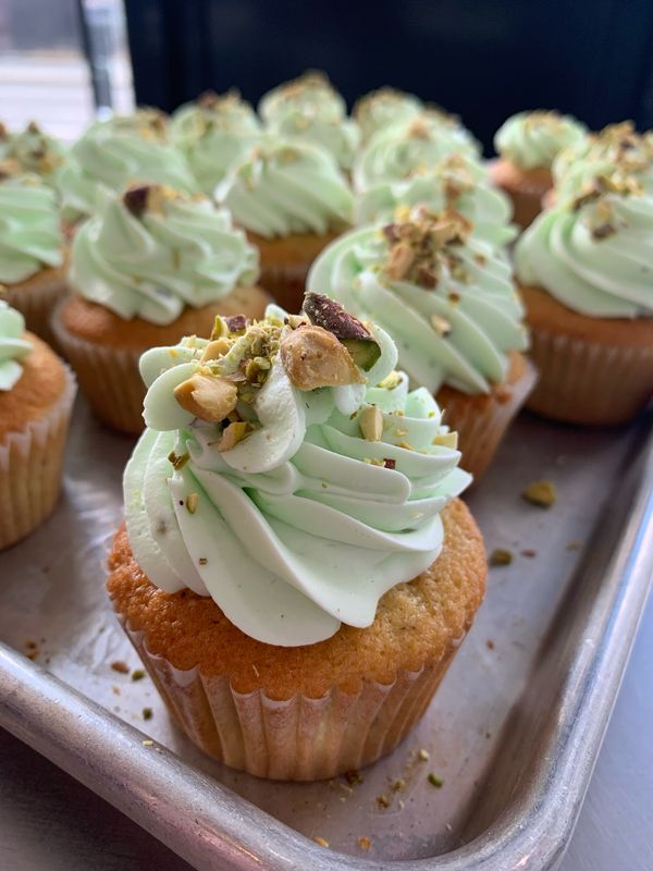 Pistachio Cupcake