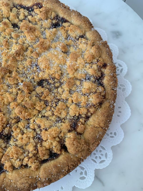 Blueberry Jam Tart